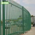 Fence da palizzate a W di tipo galvanizzato e rivestito in polvere